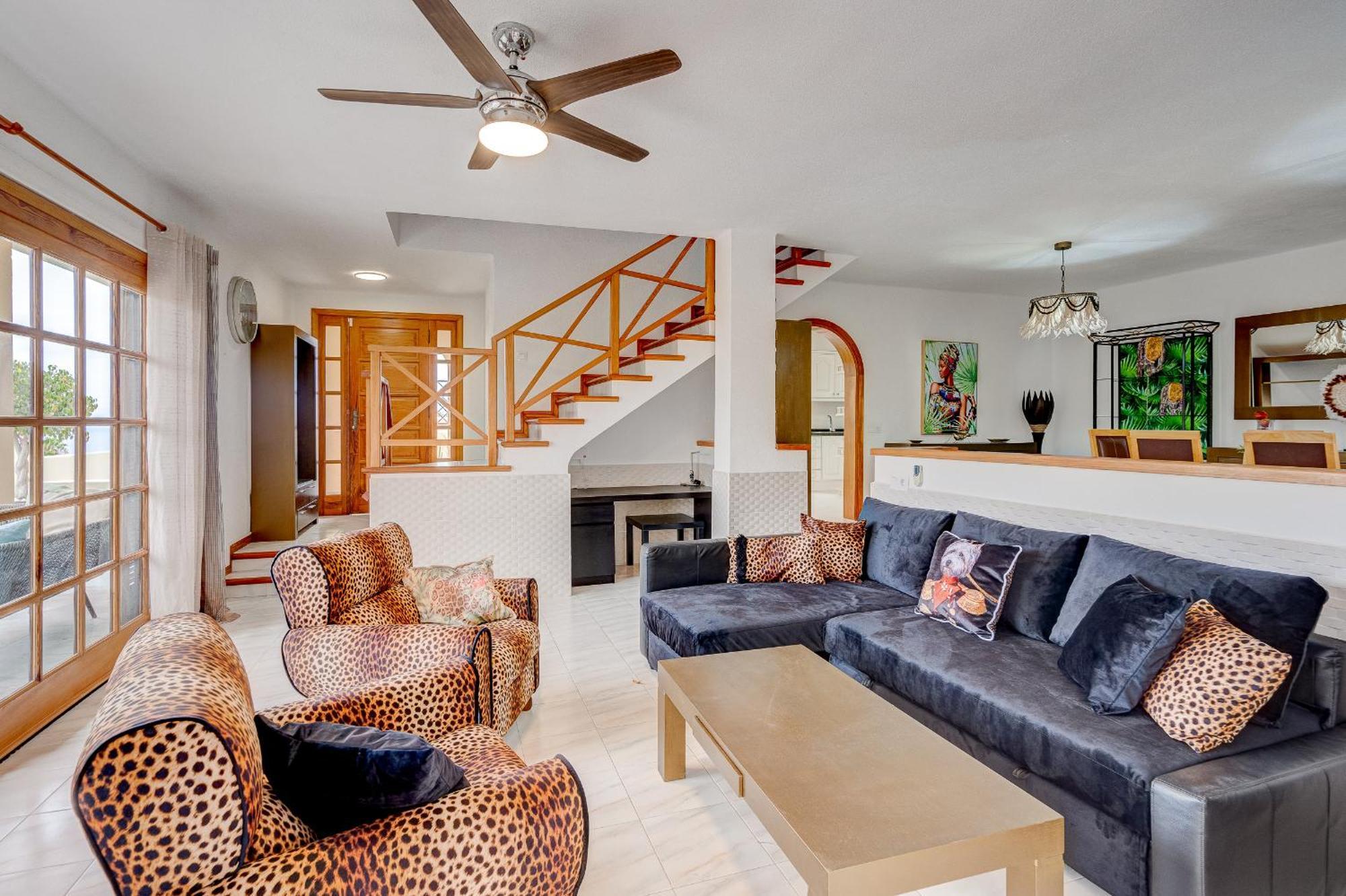 Villa Natali ,Luxury 3-Levels Large Villa On Tenerife, Ocean View, Private Poo L& Barbecue Area Costa Adeje  Exterior photo